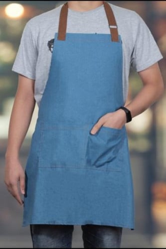 مريلة باريستا جينز خفيف