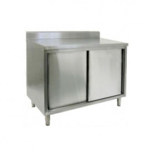 خزانة ارضيه من الفولاذ المقاوم للصدأ -ابواب سحاب -