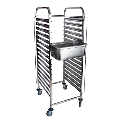 ترولي صواني 16 رف 66×54 سم