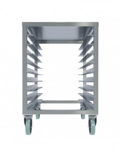 حامل صواني الطعام مصنوع من الفولاذ المقاوم للصدأ ح...