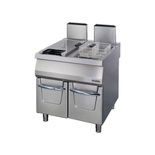 قلاية غاز 2 حوض – 22 لتر للحوض الواحد - تركي