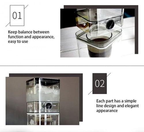 برج تقطير للقهوة الباردة