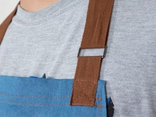 مريلة باريستا جينز خفيف