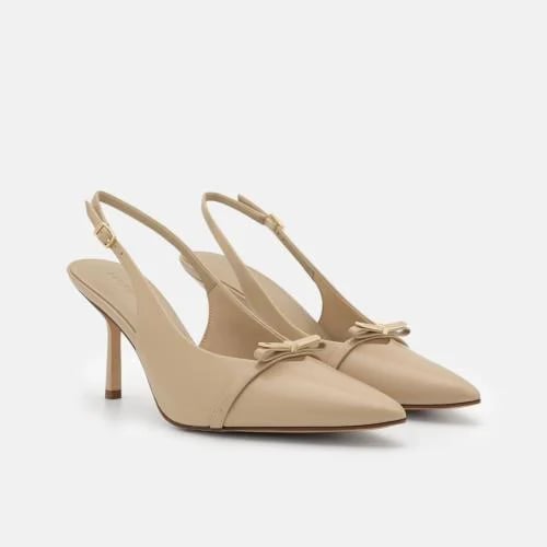 كعب بيدرو/لون Sand Patent