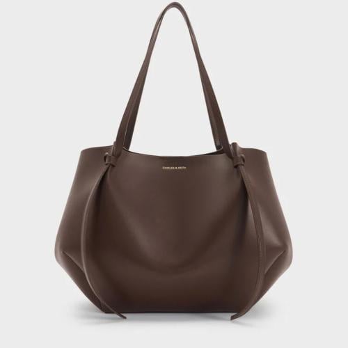 شنطة تشارلز اند كيث/مقاس اكس لارج-Espresso Brown