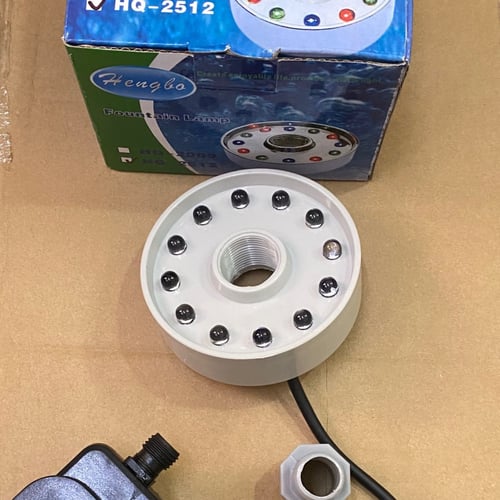 كشاف مجوف LED 3/4 لون أصفر شمسي 9 وات مع محول 12 ف...