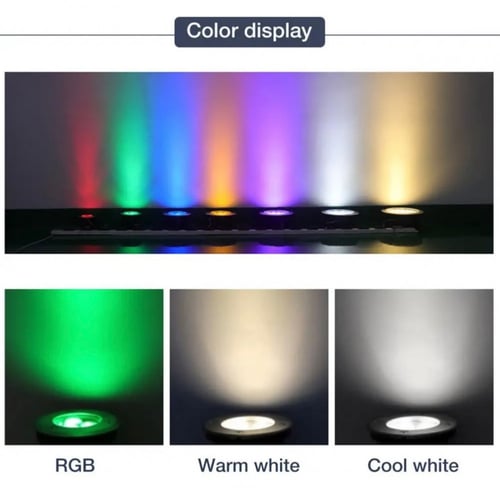 كشاف 6W قاعدة 12فولت ابيض