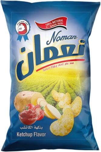 بطاطس نعمان بنكهة الكاتشب حجم عائلي
