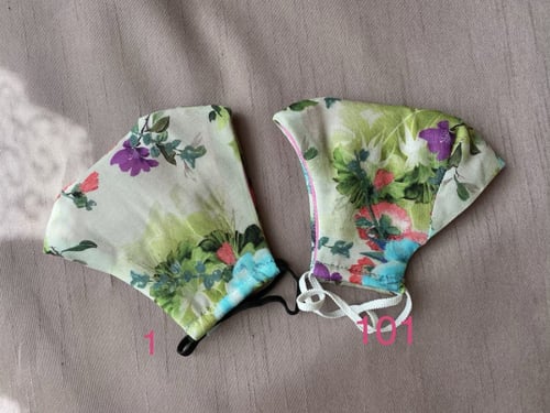 كمامة قطنية موردة #77