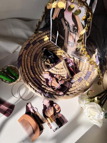 سلة توزيعات ثيم لبس شعبي