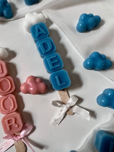 توزيعات صابون بالاسم