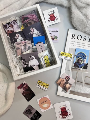 بوكس استكرات الشاي 12 حبة