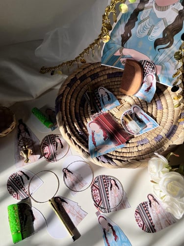 سلة توزيعات ثيم لبس شعبي