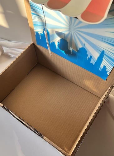 بوكس البائع الصغير تصميم حسب الطلب