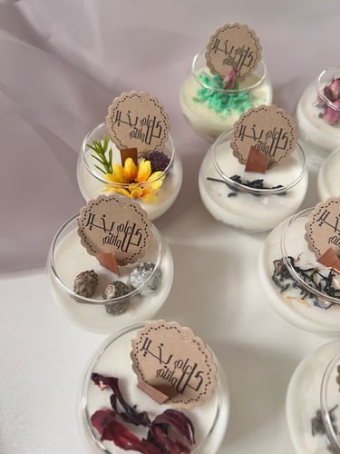 شمع ثيم العيد