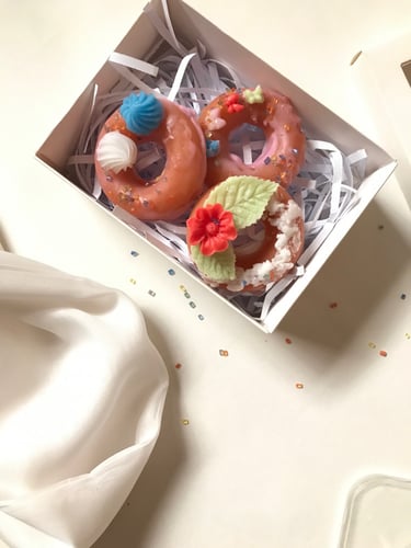 شمع فواحة دونات