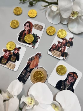 توزيعات ثيم جنوبية مع شوكلاته