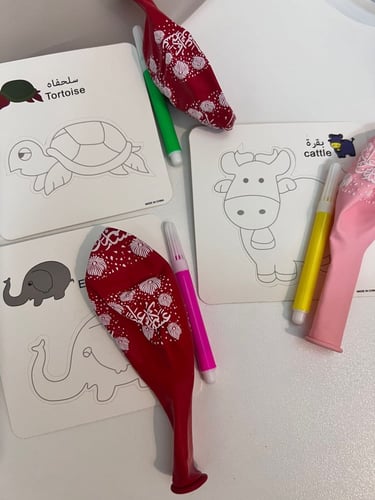 توزيعات تلوين للاطفال