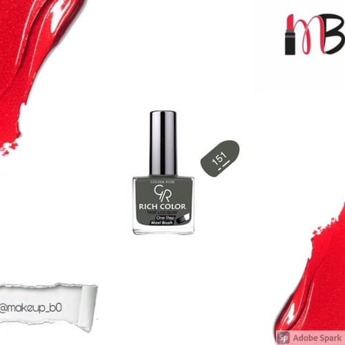 مناكير جولدن روز