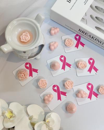 توزيعات ثيم اكتوبر الوردي