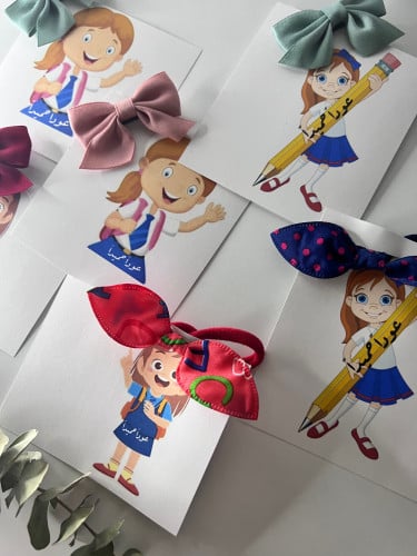 ثيم العودة الى المدرسه اطفال جاهز للطباعه