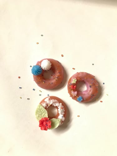 شمع فواحة دونات