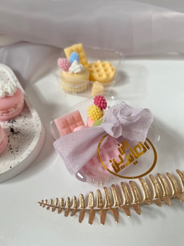 توزيعات شمع فواحة ثيم العيد