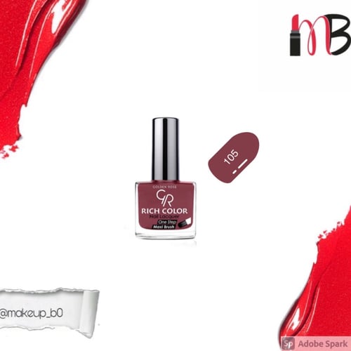 بوكس هدية مناكير 5 حبات من جولدن روز