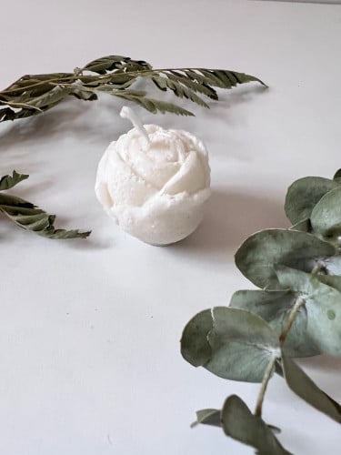 شمع شكل ورده