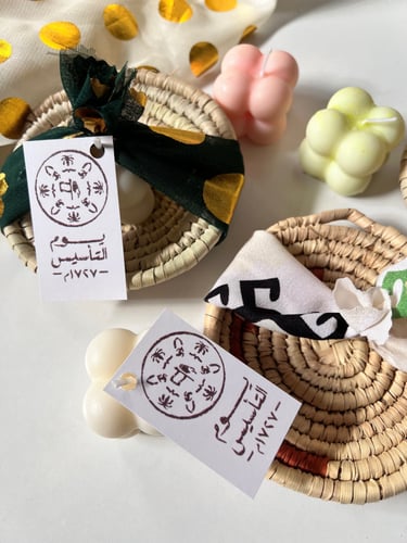 توزيعات شموع ثيم التاسيس