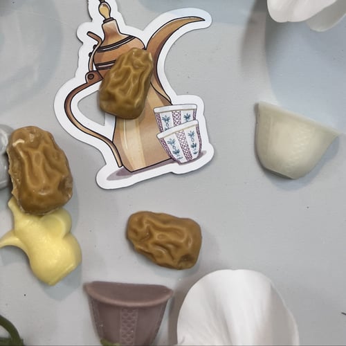 توزيعات شمع فواحة مع ثيم