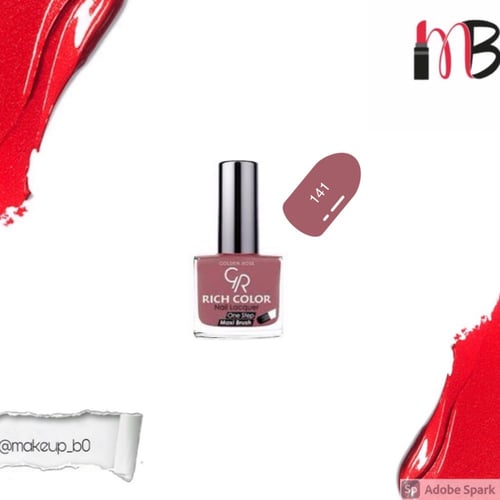 مناكير جولدن روز