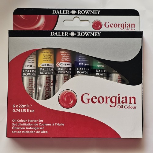 ألوان زيتية ٦ الوان ٢٢ مل Daler Rowney