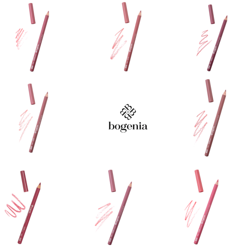 قلم محدد شفاه من بوغينيا-درجات متعددة