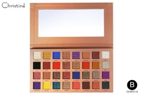 باليت اي شادو الجمال 32 لون من كرستين - B