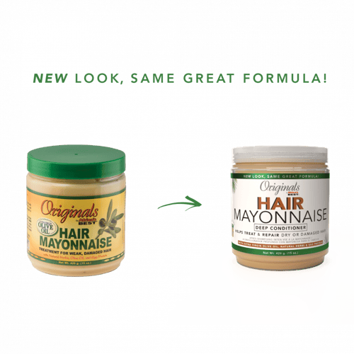 ماسك مايونيز عضوي للشعر التالف من افريكاس بيست - 4...