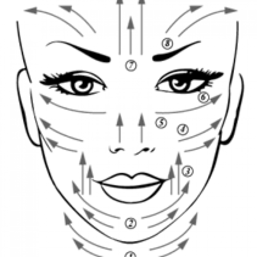 جاد رولر لمساج الوجه مع مدلك حجر - قطعتين