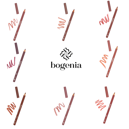 قلم محدد شفاه من بوغينيا-درجات متعددة