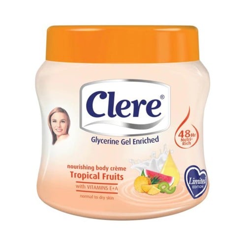 كريم الجسم بالفواكة الاستوائية من كلير - 500 مل