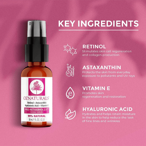 سيروم الريتينول من اوز ناتشورال - 30مل