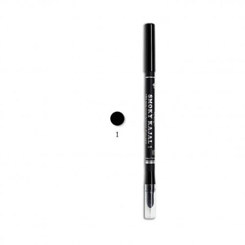 قلم تحديد العين وسفنجة بلاك كاجي من كراجا