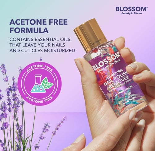 مزيل طبيعي لطلاء الأظافر من بلوسوم - 59 مل