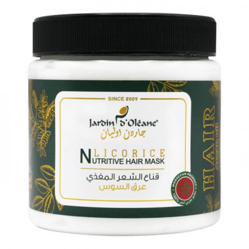 قناع الشعر المغذي بعرق السوس من جاردن اوليان - 500...