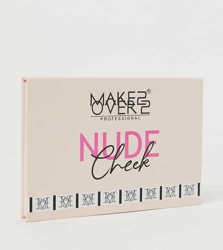 باليت بلاشر نيود شيك مكون من 6 الوان من ميك اوفر22...