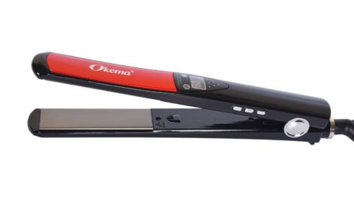 مكواه تمليس الشعر سيراميك الاحترافية من اوكيما-OK2...