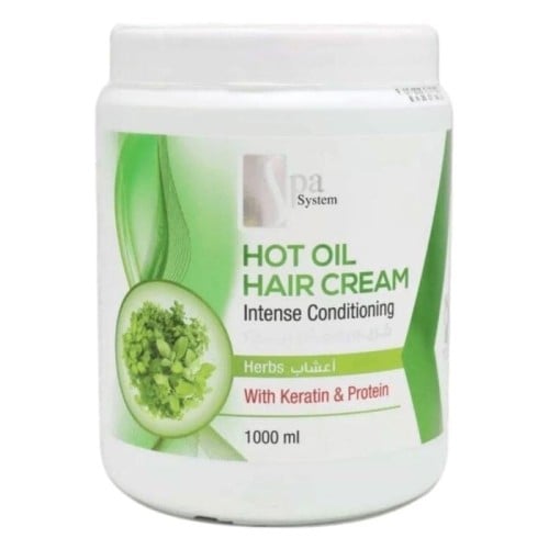 حمام زيت بالأعشاب من سبا سيستم - 1000 مل