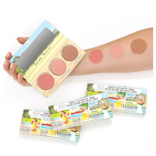 مجموعة احمر خدود وبرونز قيرلز قيت اواي تريو من ذا...