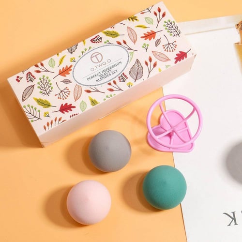 طقم اسفنجة بلندر 3*1 مع استاند من او تو او O.Two.O