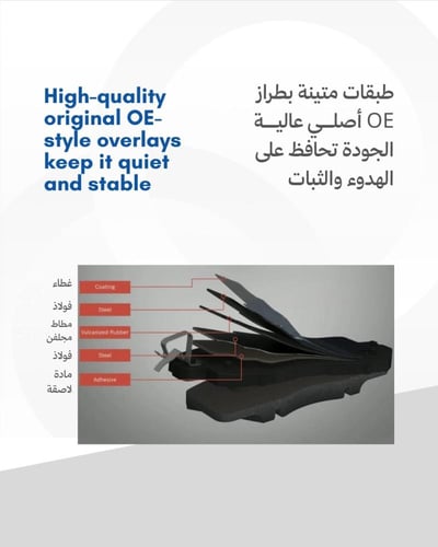 اقمشة ( فحمات ) بوش سيراميك ل مازدا 3 2014-2018