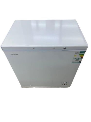 CHF297 DD-فريزر هايسنس سطحي 297 لتر ابيض 10.5 قدم